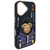 Nimmy Cool&Cute 2.0 Monkey tok iPhone 16 - fekete - 2. kép