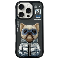 Nimmy Cool&Cute 2.0 Kutyás tok iPhone 16 Pro - Fekete