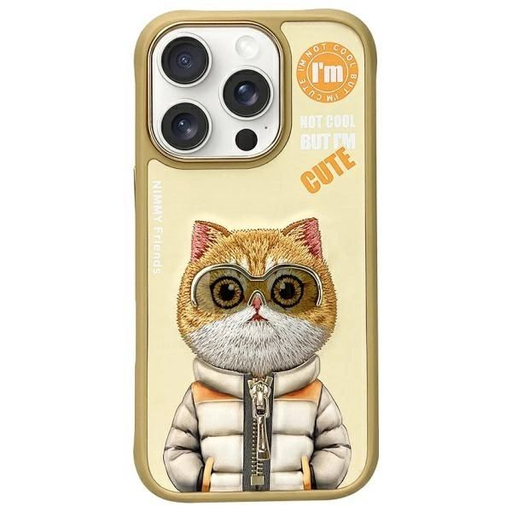 Nimmy Cool&Cute 2.0 Macska tok iPhone 16 Pro - Zöld Nimmy Cool&Cute 2.0 Macska tok iPhone 16 Pro - Zöld