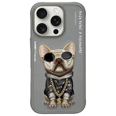 Nimmy Glasses Cool Dog iPhone 16 Pro tok - Szürke