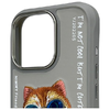 Nimmy Szemüveges Cool Cat tok iPhone 16 Pro Max - Szürke - 1. kép