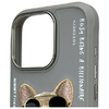 Nimmy Glasses Cool Dog tok iPhone 16 Pro Max - Szürke - 1. kép