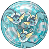 Popsockets 2 Vaporeon Bubbles tartó és telefontartó - 0. kép