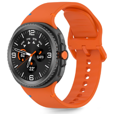 Tech-protect Szilikon Samsung Galaxy Watch 8 / Classic (40 / 44 / 46 mm) Napkitörés Narancs
