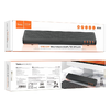 Bluetooth hangszóró 2 x 3W Hoco 2in1 BS66 fekete - 4. kép