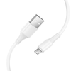 USB A - Micro USB kábel Hoco 2,4A 1 m X120 fehér - 0. kép