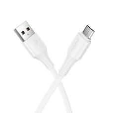 USB A - Micro USB kábel Hoco 2,4A 1 m X120 fehér