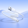 USB A - Micro USB kábel Hoco 2,4A 1 m X120 fehér - 2. kép