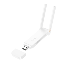Hordozható vezeték nélküli router USB A Hoco WiFi HI40 fehér