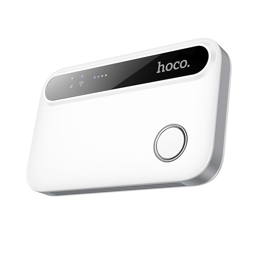 Hordozható vezeték nélküli router Hoco WiFi HI41 fehér