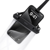 Vízálló tok mobiltelefonhoz Hoco IP68 222 x 125 x 21 mm HX52 átlátszó tok - 1. kép