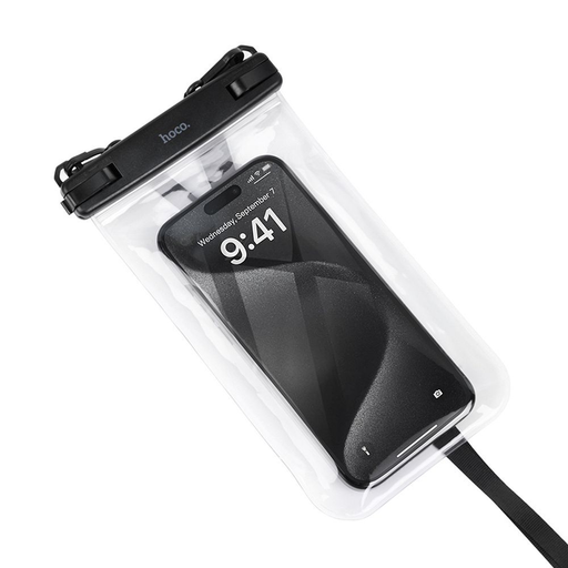 Vízálló tok mobiltelefonhoz Hoco IP68 222 x 125 x 21 mm HX52 átlátszó tok Vízálló tok mobiltelefonhoz Hoco IP68 222 x 125 x 21 mm HX52 átlátszó tok