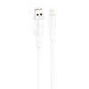 FONENG kábel XS01 Lightning 2.4A 1M Fehér - 0. kép