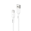 FONENG kábel X36 Micro USB 3A 1M Fehér - 0. kép