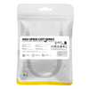 Baseus High Speed Cat 5 RJ-45 Ethernet kábel 1000Mb/s 1m kerek - fekete - 4. kép