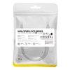 Baseus High Speed ​​Cat 5 RJ-45 Ethernet kábel 1000Mb/s 0.5m kerek - fekete - 4. kép