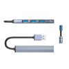 Orico AH-A13 USB-A Hub Dokkoló Állomás 1x USB-A 3.0 + 3x USB-A 2.0 - Szürke - 0. kép