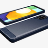 Carbon tok rugalmas TPU borítás Samsung Galaxy A22 4G fekete tok - 3. kép