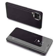 Clear View tok Samsung Galaxy A22 4G fekete tok
