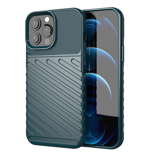 Thunder Flexibilis Erős Strapabíró TPU tok iPhone 13 Pro Max zöld tok Thunder Flexibilis Erős Strapabíró TPU tok iPhone 13 Pro Max zöld tok