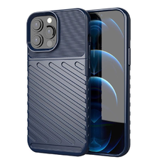 Thunder Case rugalmas és masszív tok iPhone 13 Pro Max kék tok