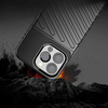 Thunder Case Rugalmas Erős Strapabíró Tok TPU Tok iPhone 13 Pro-hoz fekete tok - 4. kép