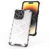 Honeycomb sorozatú páncélozott hibrid iPhone 14 Pro fekete tok - 2. kép