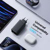  Baseus - GaN6 Pro fali töltő (P10162705112-00) - 2x USB, 2x Type-C, 100W, Kábellel Type-C, 100W, 20V, 5A, 1m - Fekete - 3. kép