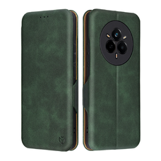 Techsuit - Biztonságos Pénztárca Plusz - Realme 14 Pro - Zöld tok