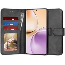  Techsuit - Naplófüzet - Realme 14 Pro - Fekete tok