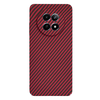  Techsuit - Karbonit Szálhéj - Realme 12 / 12x - Piros tok - 1. kép
