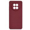 Techsuit - Karbonit Szálhéj - Realme 12 / 12x - Piros tok - 2. kép