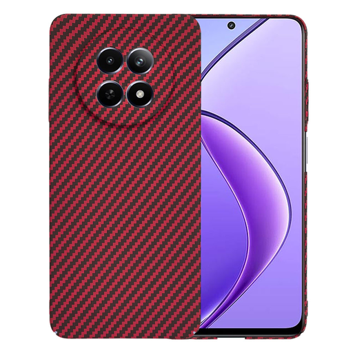 Techsuit - Karbonit Szálhéj - Realme 12 / 12x - Piros tok Techsuit - Karbonit Szálhéj - Realme 12 / 12x - Piros tok