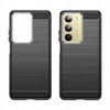  Techsuit - Szén Szilikon - Realme C75 / Realme 14x - Fekete tok - 0. kép