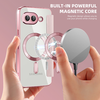  Techsuit - SmartMag Könyvtok - Google Pixel 9a - Rózsaszín tok - 4. kép