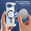  Techsuit - SmartMag Könyv Tok - Google Pixel 9a - Kék tok - 4. kép