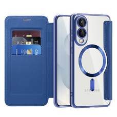  Techsuit - SmartMag Könyvtok - Samsung Galaxy S25 Edge - Kék tok