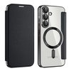  Techsuit - SmartMag Könyv Tok - Samsung Galaxy A26 5G - Fekete tok - 0. kép