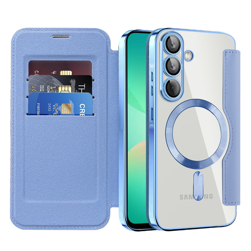  Techsuit - SmartMag Könyv Tok - Samsung Galaxy A26 5G - Világoskék tok
