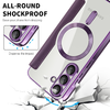  Techsuit - SmartMag Könyvtok - Samsung Galaxy A26 5G - Lila tok - 1. kép