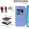  Techsuit - SmartMag könyvtok - Samsung Galaxy A16 4G / A16 5G - Világoskék tok - 3. kép