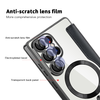  Techsuit - SmartMag Könyvtok - Samsung Galaxy S25 Ultra - Fekete tok - 1. kép