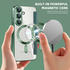  Techsuit - SmartMag könyvtok - Samsung Galaxy S25 Plus - Zöld tok - 4. kép