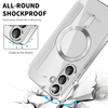  Techsuit - SmartMag Könyvtok - Samsung Galaxy S25 Plus - Szürke tok - 2. kép