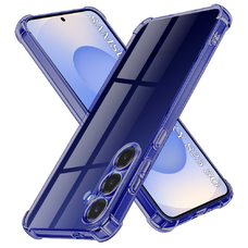  Techsuit - Ütésálló átlátszó szilikon tok - Samsung Galaxy S25 - Füstfekete