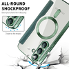 Techsuit - SmartMag Könyvtok - Samsung Galaxy S25 - Zöld tok - 2. kép