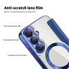  Techsuit - SmartMag könyvtok - Samsung Galaxy S25 - Kék tok - 1. kép