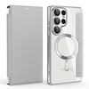  Techsuit - SmartMag Könyv Tok - Samsung Galaxy S25 Ultra - Szürke tok - 1. kép