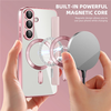  Techsuit - SmartMag Könyvtok - Samsung Galaxy A36 5G - Rózsaszín tok - 4. kép