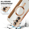  Techsuit - SmartMag könyvtok - Samsung Galaxy A36 5G - Barna tok - 2. kép